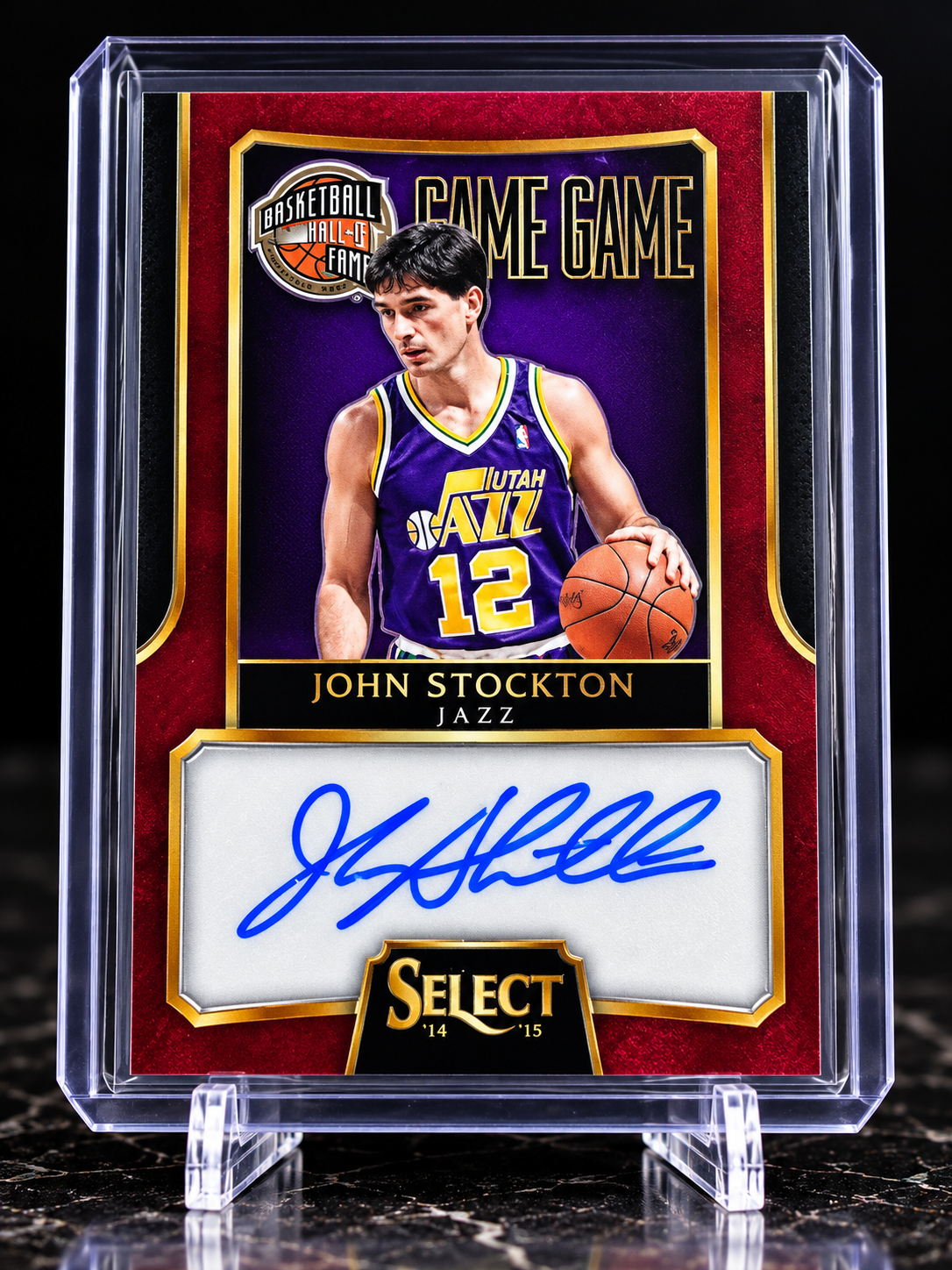 John Stockton Panini Select