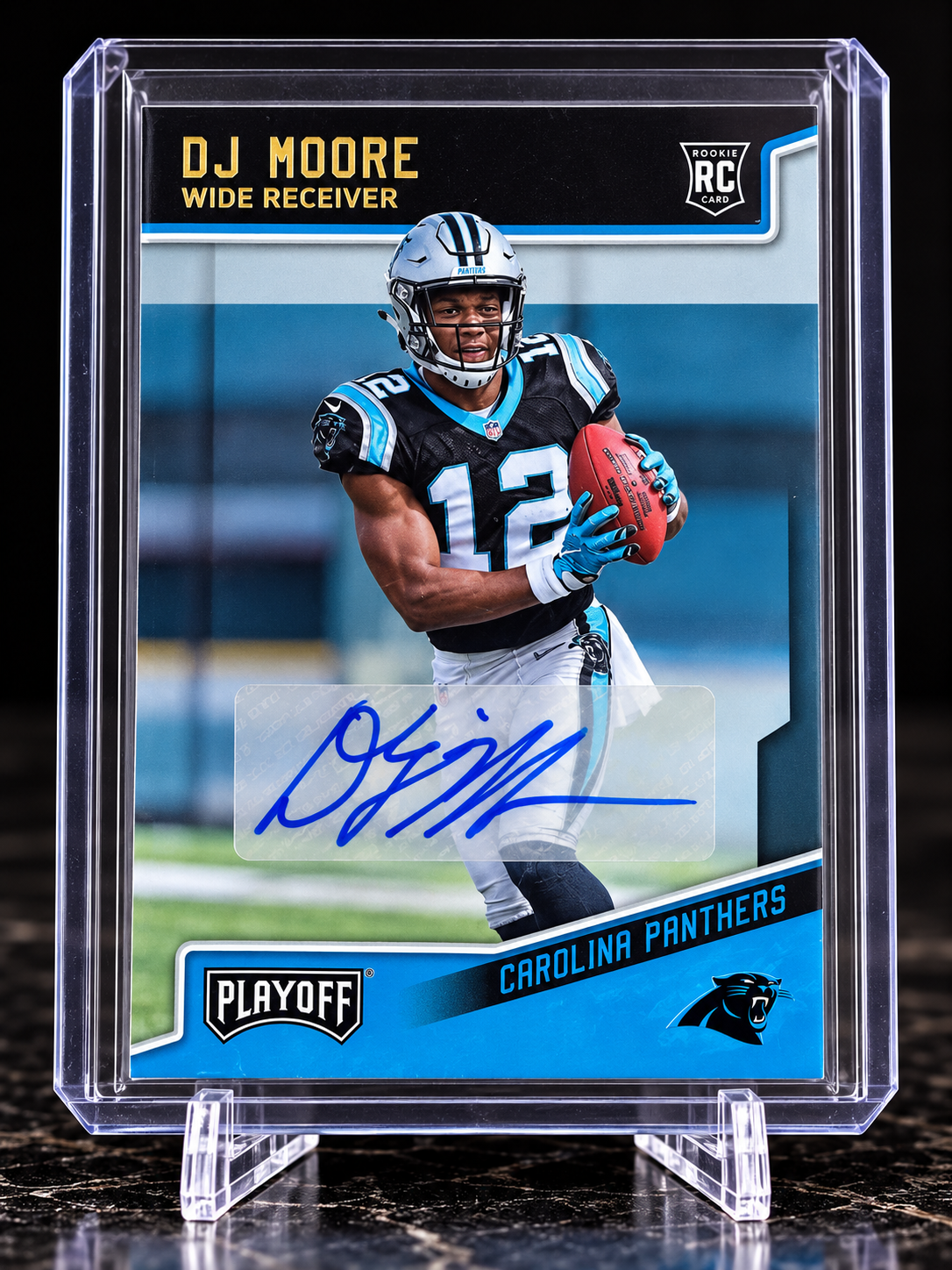 DJ Moore Panini Playoff Football