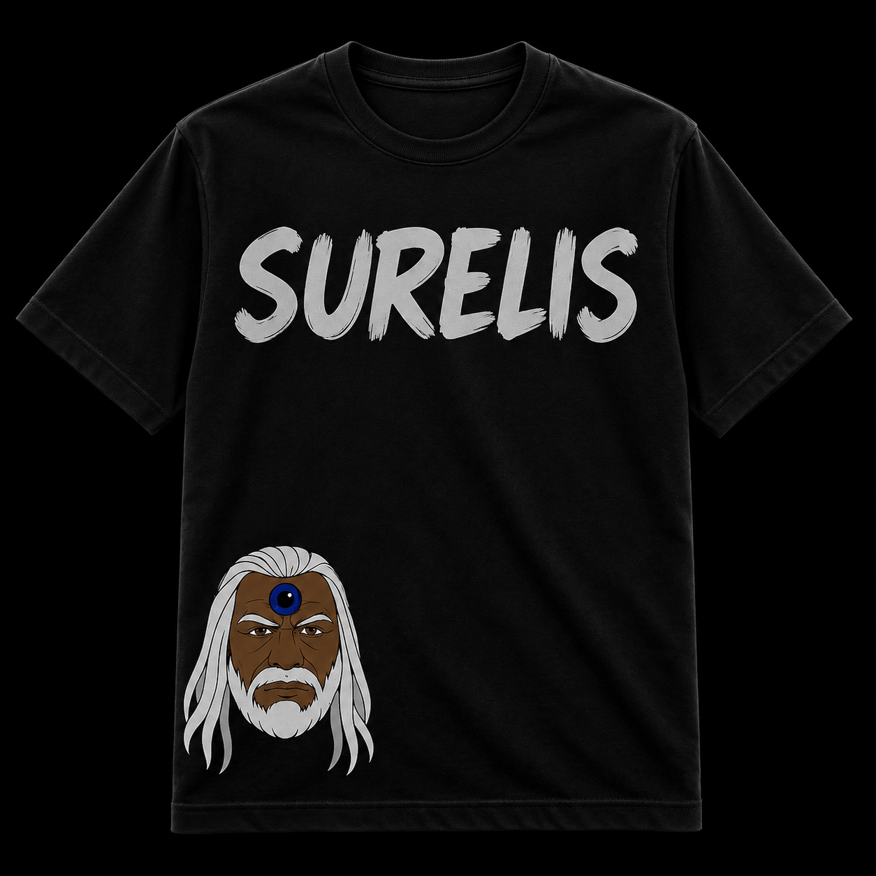 Surelis Black Original Tee