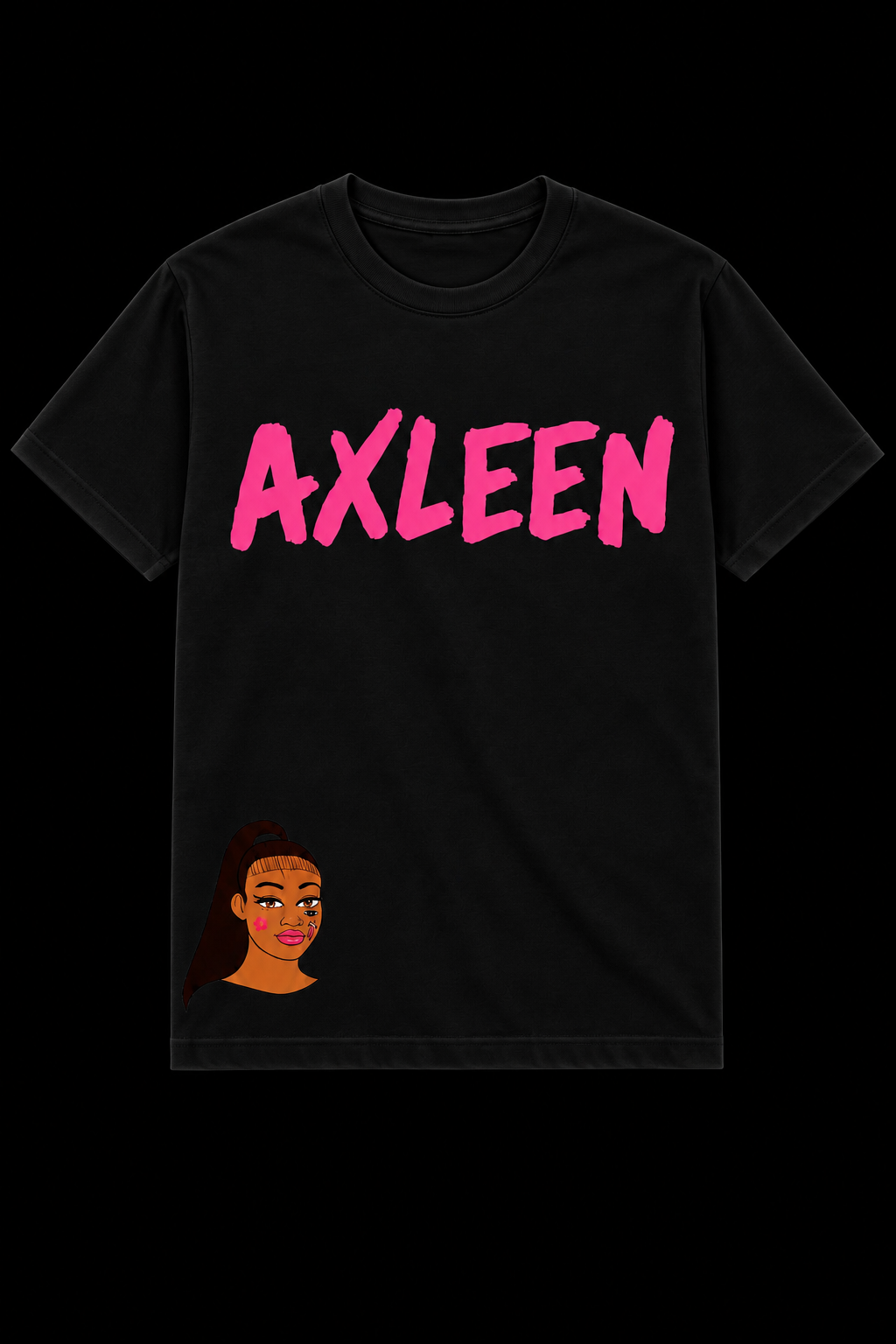 Axleen Black Original Tee