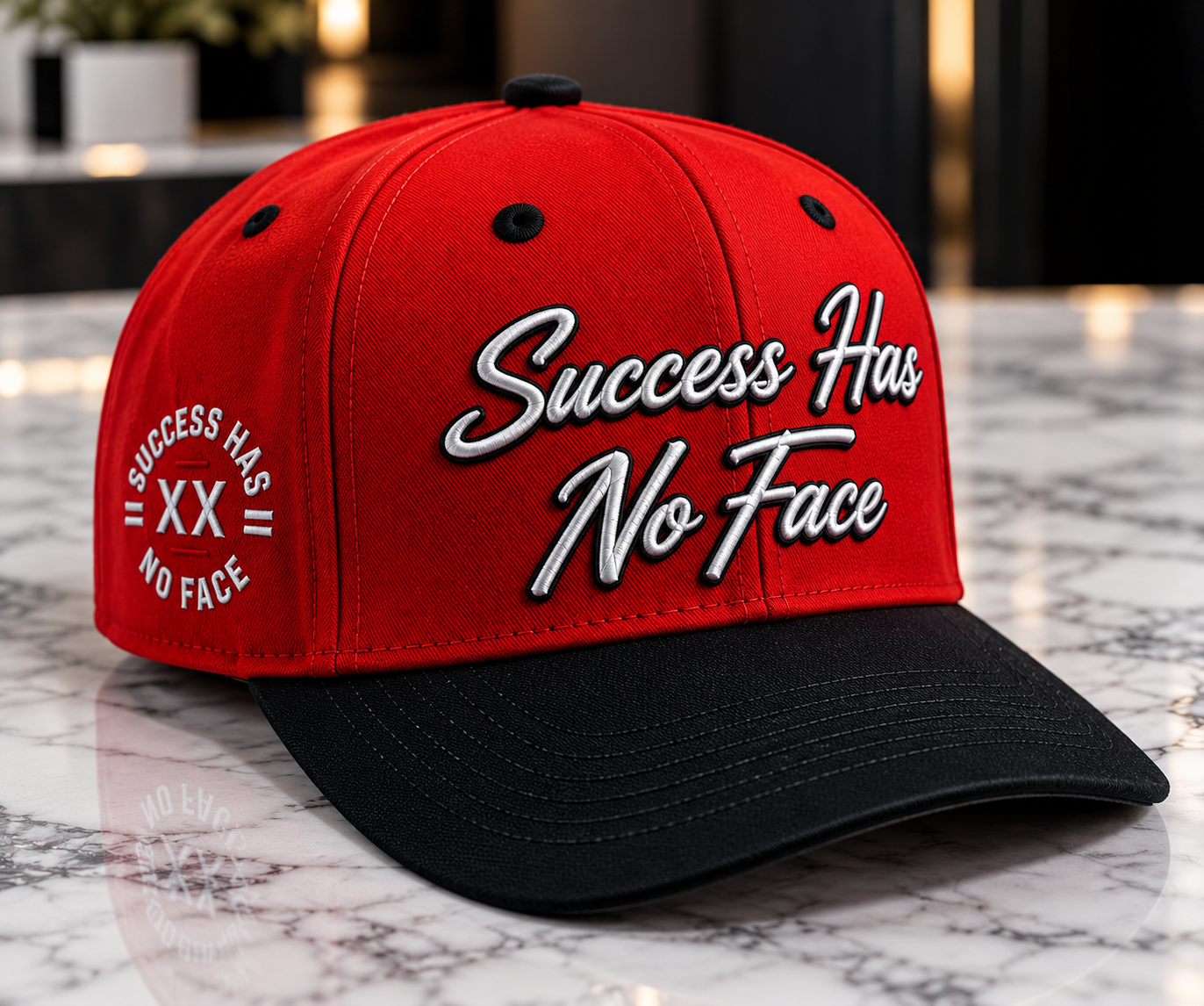 Success Has No Face Red Hat
