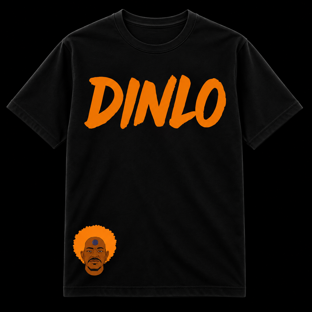 Dinlo Black Original Tee