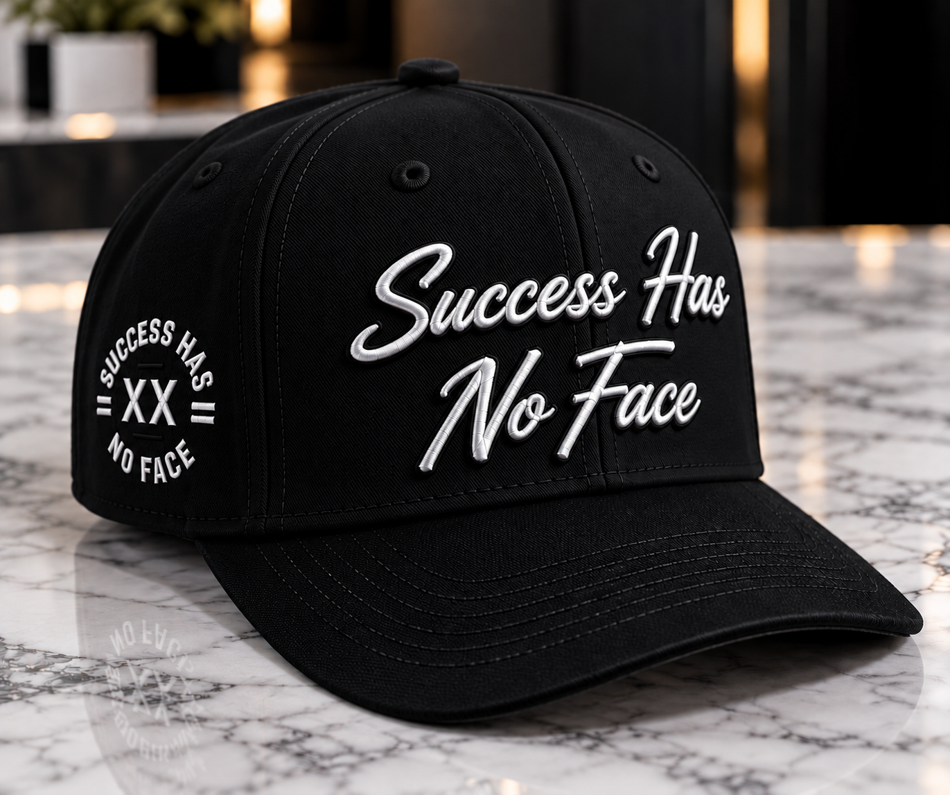 Success Has No Face Black Hat