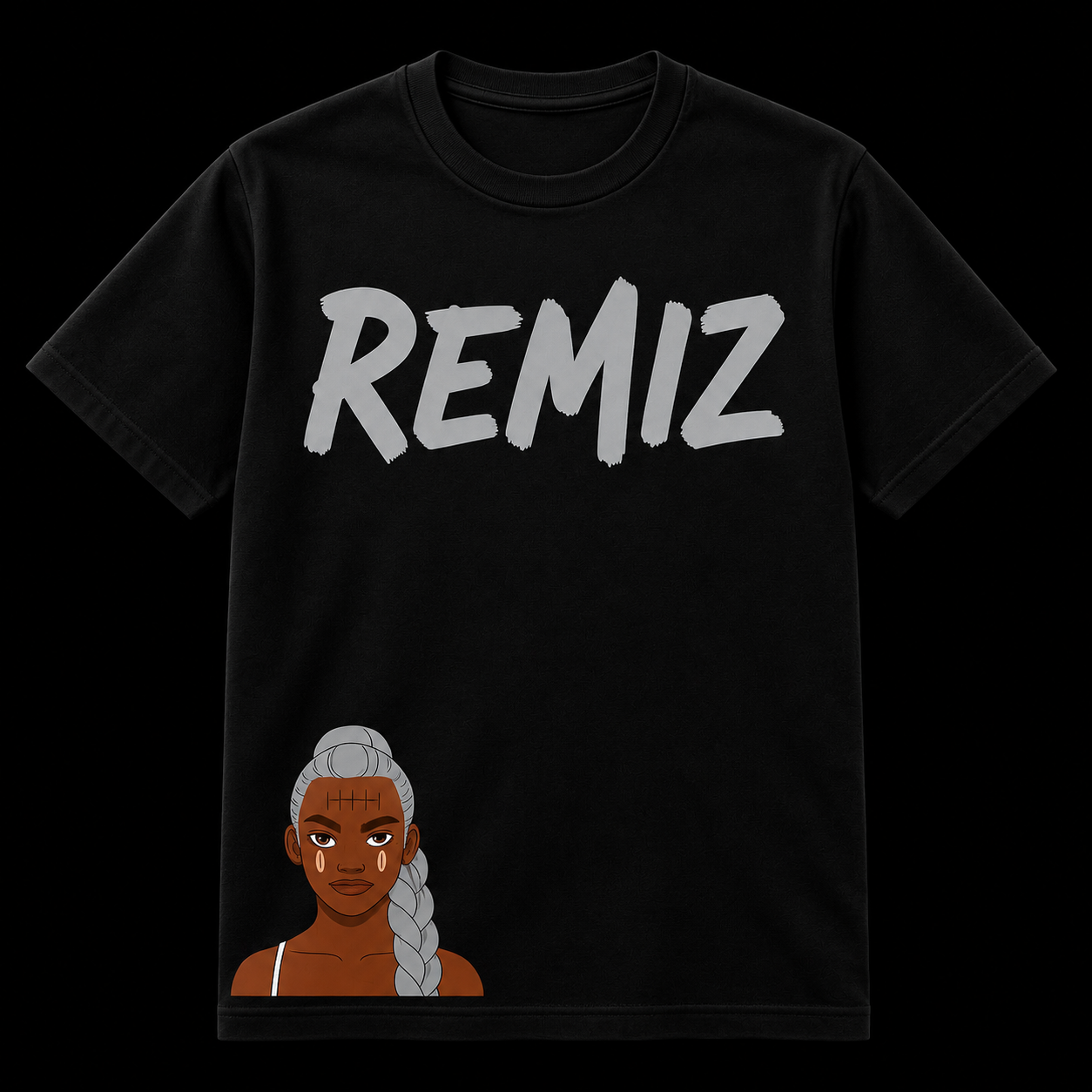 Remiz Black Original Tee