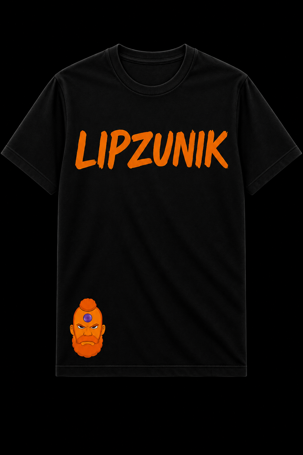 Lipzunik Black Original Tee